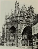 An illustration from Medieval architecture; its origins and development : with lists of monuments and bibliographies (1909)