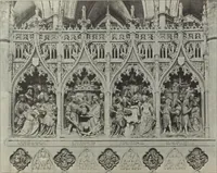 An illustration from Medieval architecture; its origins and development : with lists of monuments and bibliographies (1909)