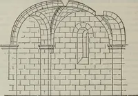 An illustration from Medieval architecture; its origins and development : with lists of monuments and bibliographies (1909)