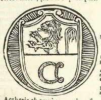 Picture 12 of 31 from Mediolanenses antiquitates ex urbis paroecijs collectae : ichnographicis ispsarum tabulis, recentibus rerum memorijs, varijs ecclesiasticis ritibus auctę et illustratę (1625), leaf 107