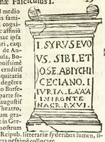 Picture 9 of 31 from Mediolanenses antiquitates ex urbis paroecijs collectae : ichnographicis ispsarum tabulis, recentibus rerum memorijs, varijs ecclesiasticis ritibus auctę et illustratę (1625), leaf 77