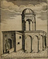 An illustration from Meditationes emblematicae de restaurata pace Germaniae = Sinnebilder von dem widergebrachten Teutschen Frieden (1649)