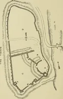An illustration from Mediæval military architecture in England (1884)