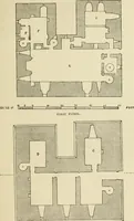 An illustration from Mediæval military architecture in England (1884)