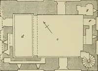 An illustration from Mediæval military architecture in England (1884)