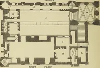 An illustration from Mediæval military architecture in England (1884)