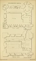 An illustration from Mediæval military architecture in England (1884)
