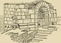 An illustration from Mediæval military architecture in England (1884)