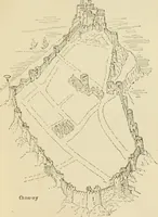 An illustration from Mediæval military architecture in England (1884)