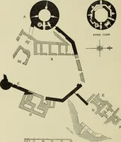 An illustration from Mediæval military architecture in England (1884)