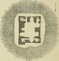 An illustration from Mediæval military architecture in England (1884)