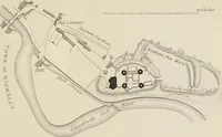 An illustration from Mediæval military architecture in England (1884)