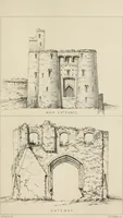 An illustration from Mediæval military architecture in England (1884)