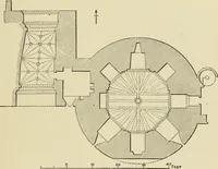 An illustration from Mediæval military architecture in England (1884)