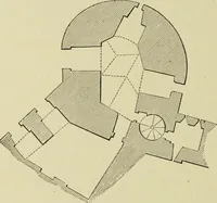 An illustration from Mediæval military architecture in England (1884)