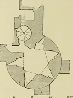 An illustration from Mediæval military architecture in England (1884)