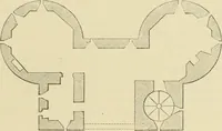 An illustration from Mediæval military architecture in England (1884)