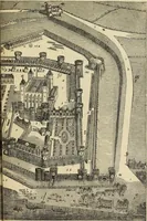 An illustration from Mediæval military architecture in England (1884)