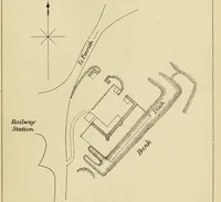 An illustration from Mediæval military architecture in England (1884)