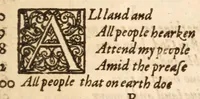 Picture 4 of 5 from The Whole booke of Psalmes collected into English meeter (1618), leaf 525