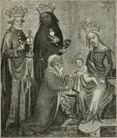 An illustration from Meister Bertram : Tätig in Hamburg, 1367-1415 (1905)