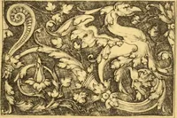 An illustration from Meister des ornamentstichs, eine auswahl aus vier jahrhunderten (1900)