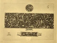 Picture 403 of 408 from Meister des ornamentstichs, eine auswahl aus vier jahrhunderten (1900), leaf 219
