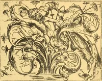 An illustration from Meister des ornamentstichs, eine auswahl aus vier jahrhunderten (1900)
