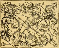 An illustration from Meister des ornamentstichs, eine auswahl aus vier jahrhunderten (1900)