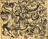 An illustration from Meister des ornamentstichs, eine auswahl aus vier jahrhunderten (1900)