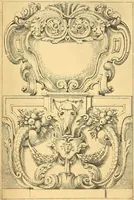 An illustration from Meister des ornamentstichs, eine auswahl aus vier jahrhunderten (1900)