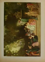 An illustration from Meister des Rokoko : acht farbige Wiedergaben nach Gemälden von Watteau, Boucher und Fragonard (1900)