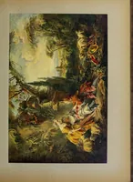 An illustration from Meister des Rokoko : acht farbige Wiedergaben nach Gemälden von Watteau, Boucher und Fragonard (1900)