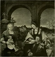 An illustration from Meisterwerke der Älteren Pinakothek in München ... (1922)
