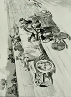 An illustration from Melba's gift book of Australian art and literature (1915)