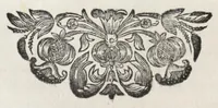 An illustration from Meleagrides et Aetolia, ex numismate Kyrieōn apud Goltzium : interspersis marmoribus quibusdam de Meleagri interitu & apri Calydonii venatione (1696)