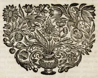 An illustration from Meleagrides et Aetolia, ex numismate Kyrieōn apud Goltzium : interspersis marmoribus quibusdam de Meleagri interitu & apri Calydonii venatione (1696)