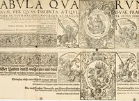 Picture 12 of 15 from Melitsat kai hermeneia : das ist, Onomasticvm vnd Interpretatio, oder, Aussführliche Erklerung Leonharten Thurneyssers zum Thurn ... vber etliche frembde vn[d] (bey vielen hochgelarten, die der lateinischen vnd griechischen Sprach erfahren) vnbekante Nomina, Verba, Prouerbia, Dicta, Sylben, Caracter, vnd sonst Reden, deren nicht allein in theuren Philosophi vnd Medici Aurelij, Theophrasti, Paracelsi von Hohenheim, sondern auch in anderer Authorum Schrifften hin vnd wider weitleufftig gedacht ... : das ander Theil, in welchem fast jedes Wort, mit seiner eigenen Schrifft, nach der Völcker Etymologia oder eigenen Art vnd Weis zureden beschrieben worden ist (1583), leaf 202
