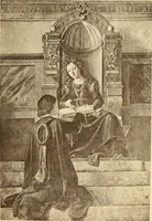 An illustration from Melozzo da Forli : ein Beitrag zur Kunst und Kulturgeschichte Italiens (1886)