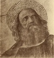 An illustration from Melozzo da Forli : ein Beitrag zur Kunst und Kulturgeschichte Italiens (1886)