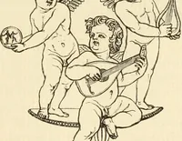 An illustration from Melozzo da Forli : ein Beitrag zur Kunst und Kulturgeschichte Italiens (1886)