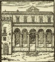 An illustration from Melozzo da Forli : ein Beitrag zur Kunst und Kulturgeschichte Italiens (1886)