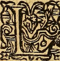 An illustration from Melvsine (1610)