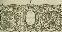 An illustration from Memoires et recueil de l'origine, alliances, & succession de la royale famille de Bourbon, branche de la Maison de France. Ensemble de l'histoire, gestes, & seruices plus memorables, faictz par les princes d'icelle aux Rois & Courõne de France (1587)