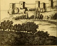 An illustration from Memoires, historiques & geographiques du royaume de la Moree, Negrepont, & des places maritimes, jusques à Thessalonique (1686)
