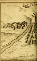 An illustration from Memoires, historiques & geographiques du royaume de la Moree, Negrepont, & des places maritimes, jusques à Thessalonique (1686)