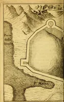 An illustration from Memoires, historiques & geographiques du royaume de la Moree, Negrepont, & des places maritimes, jusques à Thessalonique (1686)