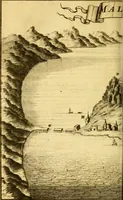 An illustration from Memoires, historiques & geographiques du royaume de la Moree, Negrepont, & des places maritimes, jusques à Thessalonique (1686)