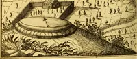 An illustration from Memoires, historiques & geographiques du royaume de la Moree, Negrepont, & des places maritimes, jusques à Thessalonique (1686)