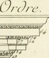 An illustration from Mémoires sur les objets les plus importans de l'architecture (1769)